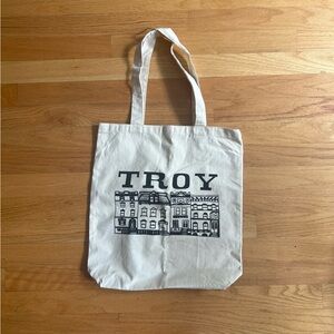 TROY NY Canvas Tote Bag - never used!
